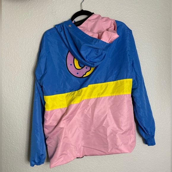 Odd Future Wolf Gang Jacket Mens Large Colorblock Windbreaker Donut Skate Rap - Picture 6 of 8